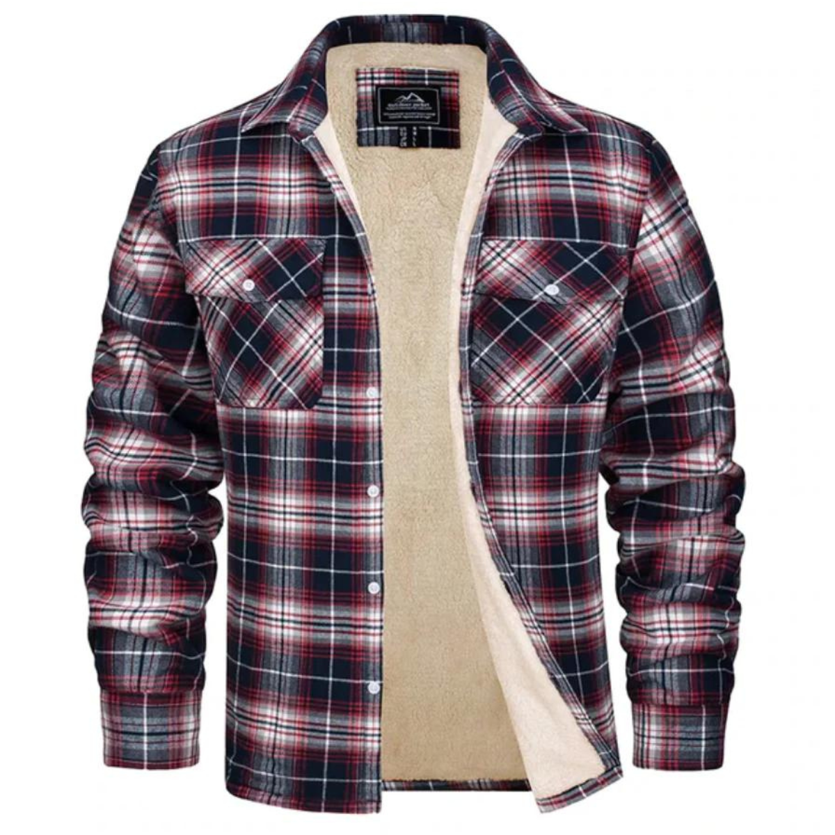 NORWAY™ Chaqueta Estilo Camisa Con Forro Polar